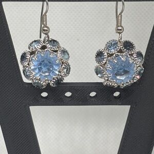 Emmons Crystal Lights Upcycled Earrings